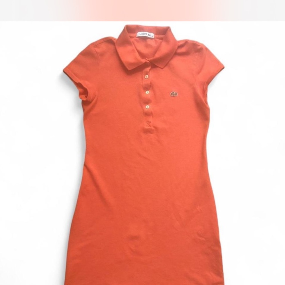 Lacoste Vibrant Orange Polo Shirt